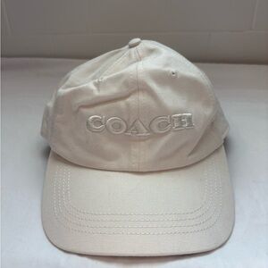 Coach Embroidered Adjustable Baseball Cap